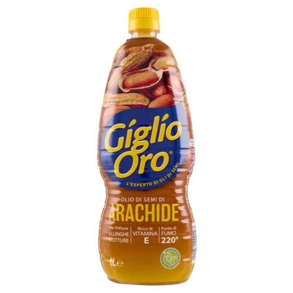 Olio di semi di arachide Giglio Oro, 1 L – Bennet