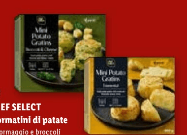 Chef Select sformatini di patate con funghi porcini, 400 g – Lidl