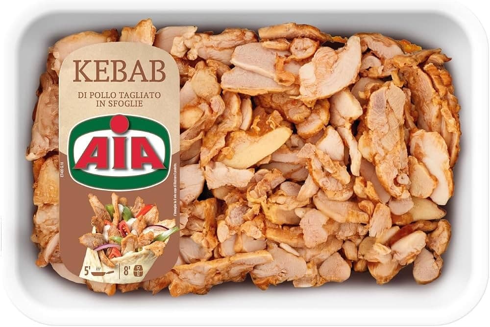 AIA Kebab di pollo tagliato in sfoglie, 300 g – Carrefour