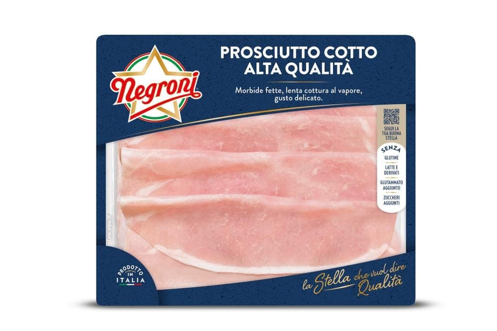 Prosciutto cotto o crudo Stella Negroni, 100/110 g – Panorama