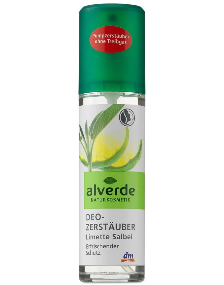 Alverde deo spray al profumo di lime e salvia, 75 ml – Dm