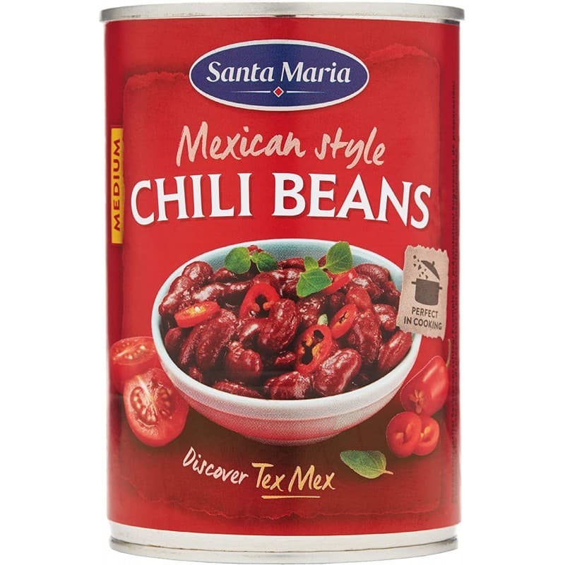 Santa Maria Chili Beans Mexican Style, 410 g – Il Gigante