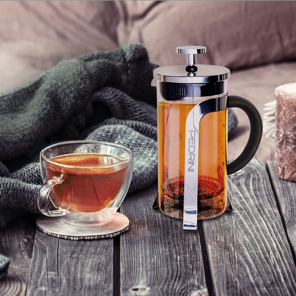 Infusiera vetro colori assortiti, 350 ml Pedrini – Unieuro