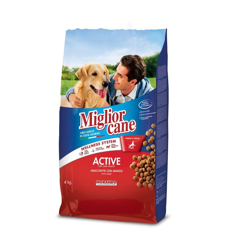 Crocchette con Manzo per Cani 4 kg Miglior Cane Morando in offerta da Carrefour