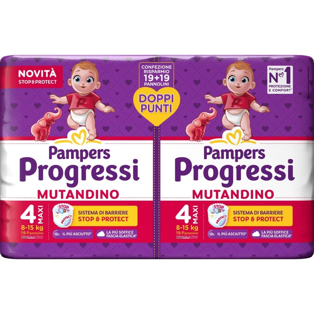 Pampers Progressi mutandino, assortiti – Risparmio Casa