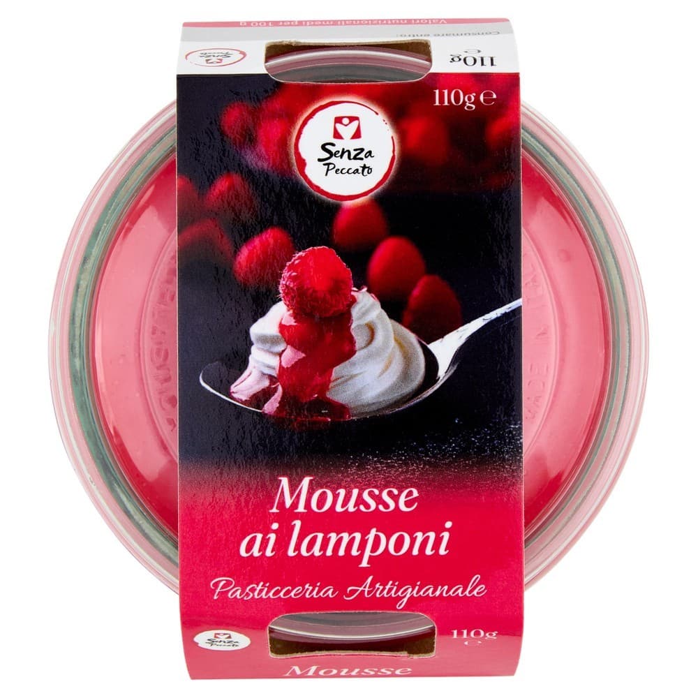 Mousse ai lamponi senza glutine 110 g in offerta da Carrefour