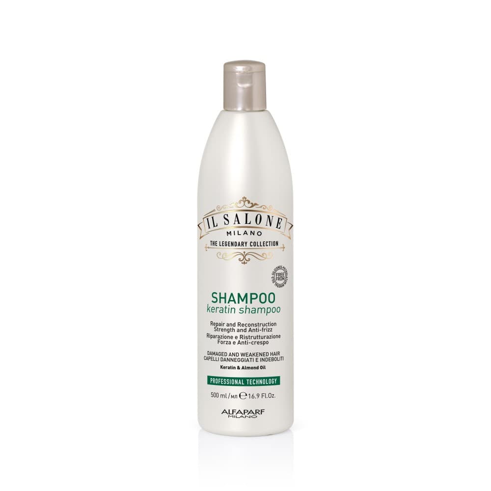 Shampoo Keratin capelli danneggiati e indeboliti Il Salone Milano 500 ml in offerta da Bennet