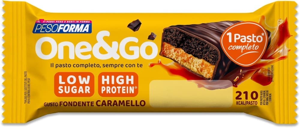 Sostitutivo del Pasto Pesoforma One&Go barretta, 62 g – Esselunga