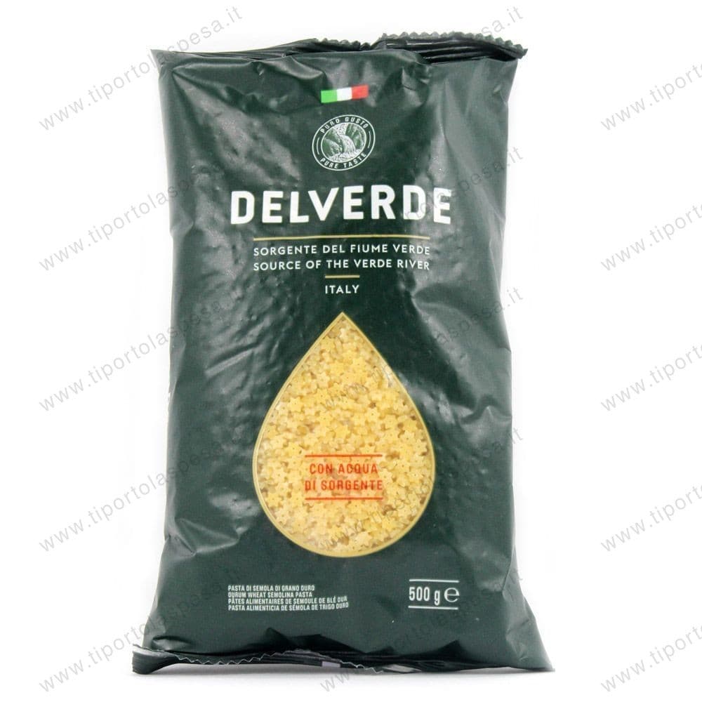 Pasta di semola Delverde formati assortiti, 500 g – Carrefour