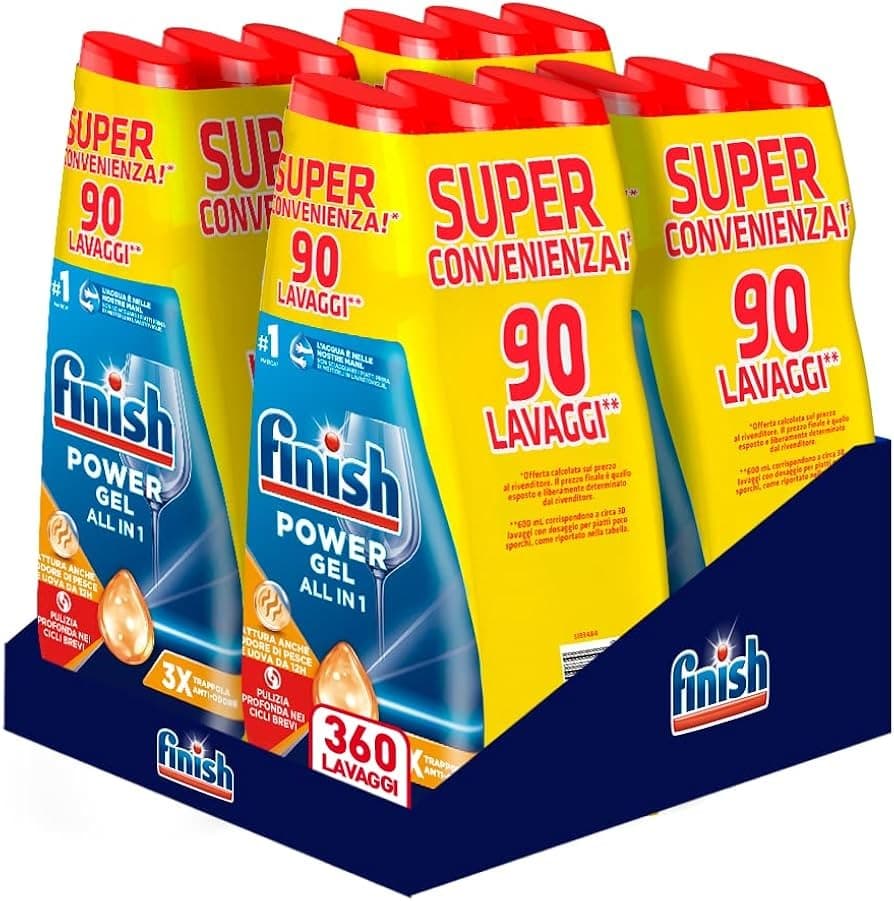 Detersivo pre-dosato Finish, 36, 34 o 31 – Iper La grande i