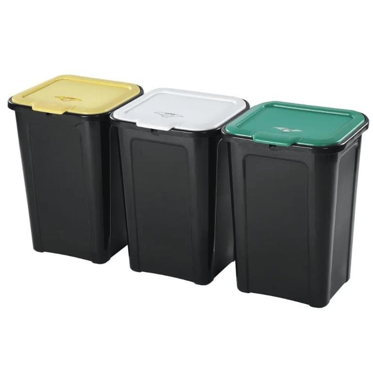 Tontarelli set 3 pattumiere Cover Line, 3 pezzi – Iper La grande i