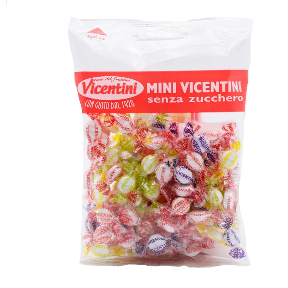 Caramelle senza zucchero Vicentini, 90 g – Iper La grande i
