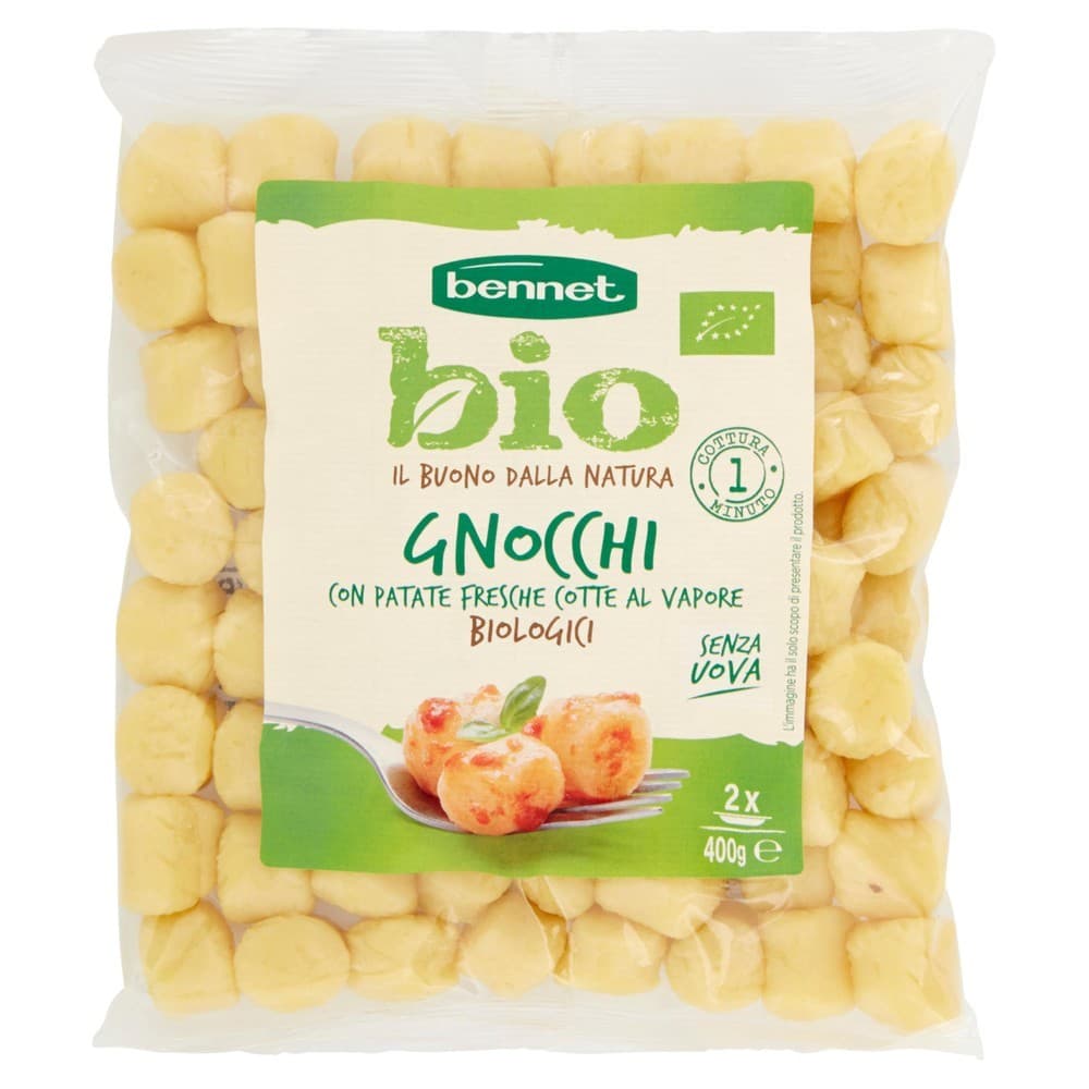 Gnocchi biologici Bennet Bio, 400 g – Bennet