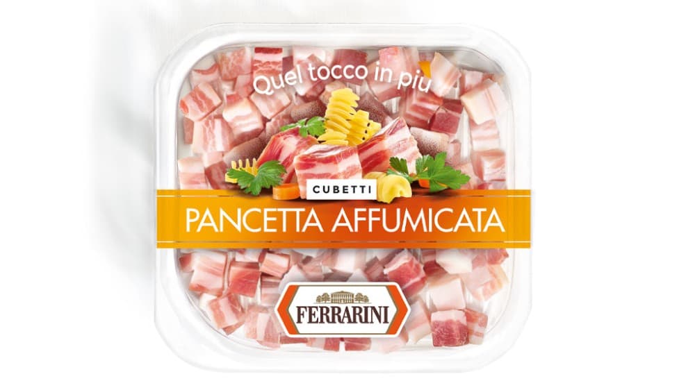 Cubetti di prosciutto cotto, di pancetta dolce o affumicata 100 g Ferrarini in offerta da Iper La grande i