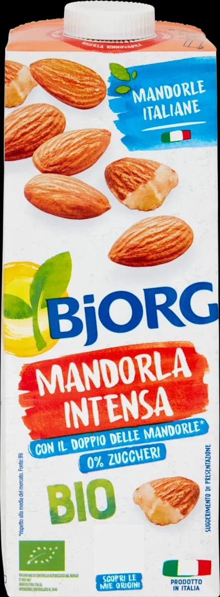 Latte d'avena integrale o mandorla intensa Bjorg, 1 l – Carrefour