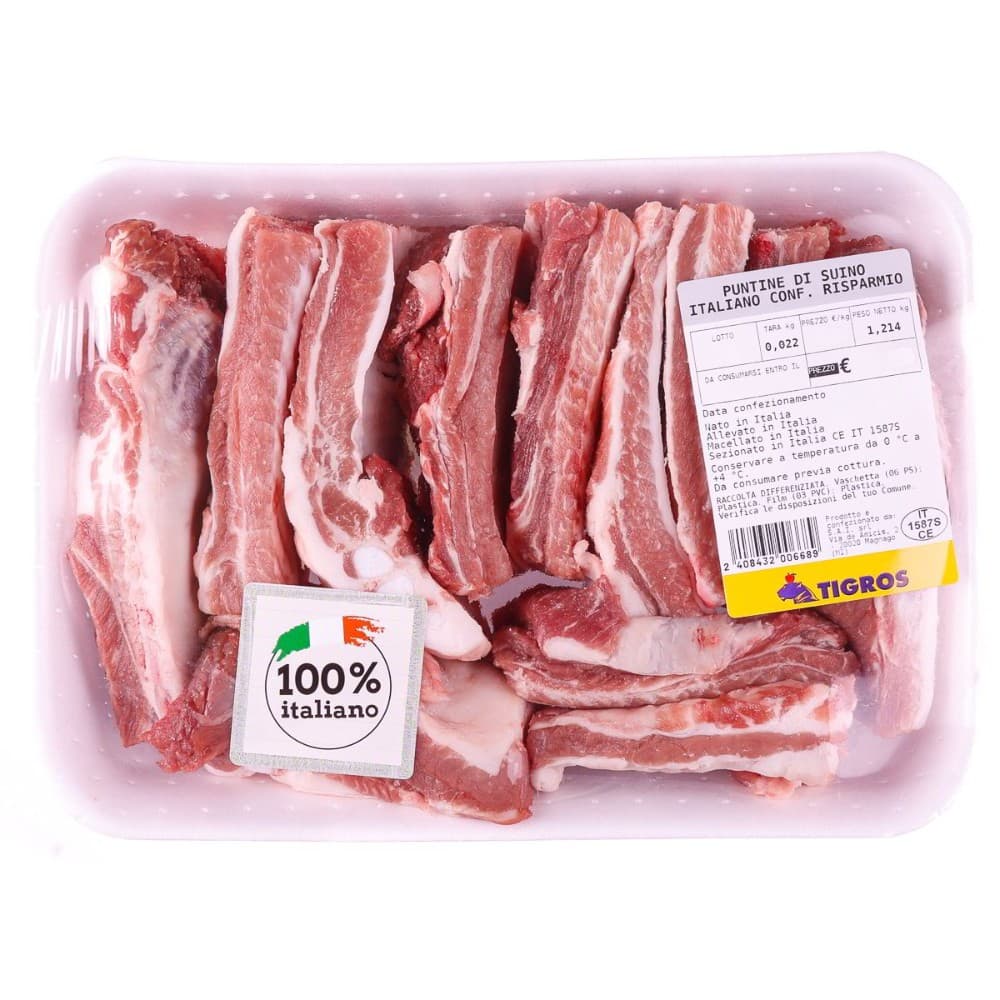 Puntine o Costine di Suino – Carrefour