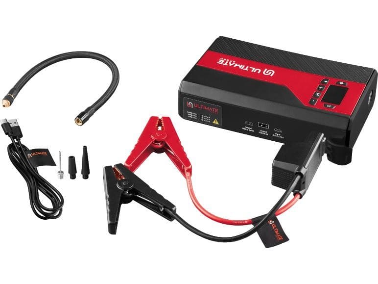 Ultimate Speed Powerbank con compressore e ausilio per avviamento auto – Lidl