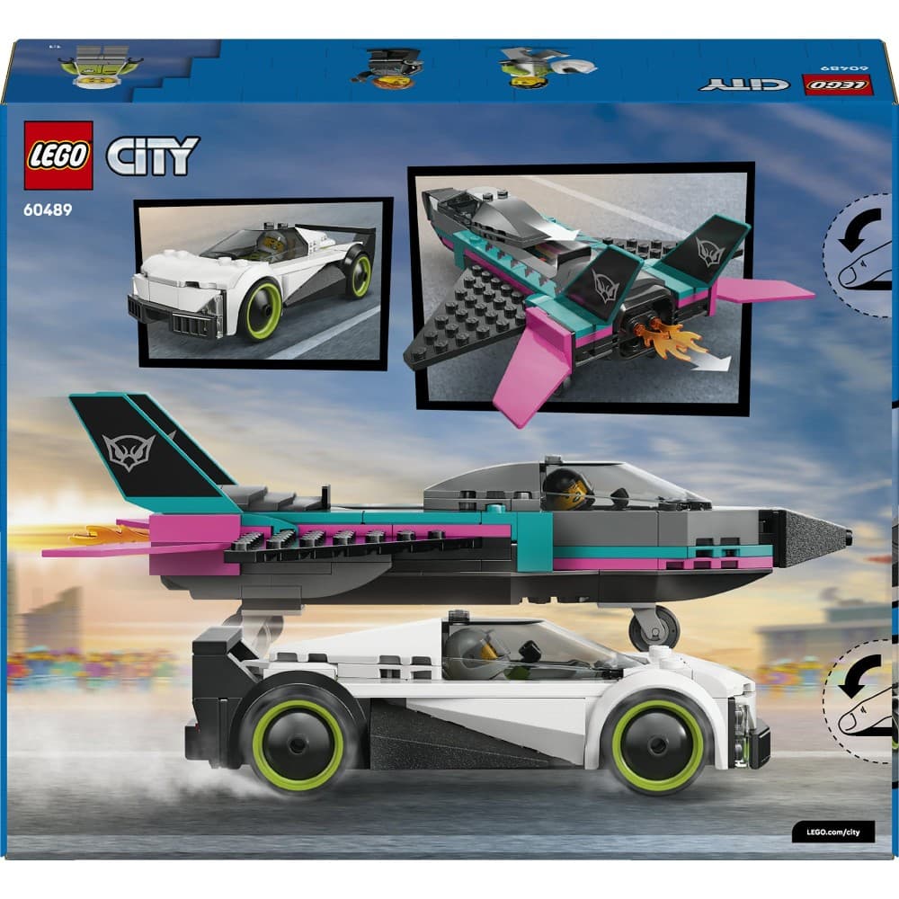 60489 City Jet VS Auto Lego – Carrefour