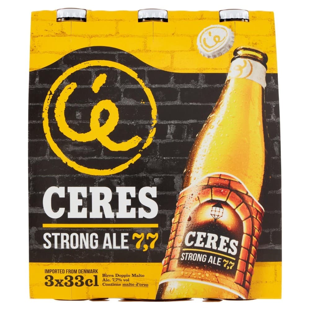 Birra Strong Ale Ceres, 33 cl x3 – Iper La grande i
