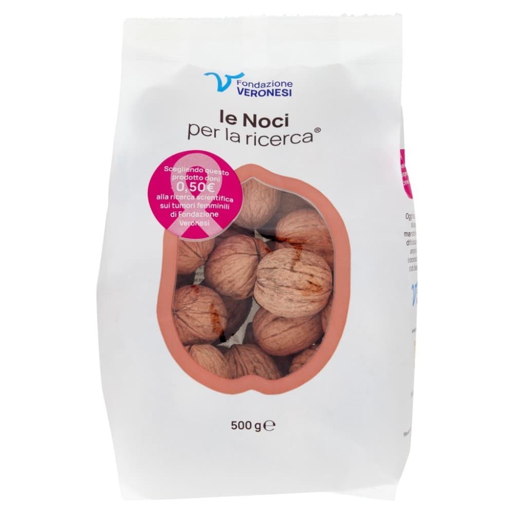Noci per la Ricerca Fondazione Veronesi, 500 g – Carrefour