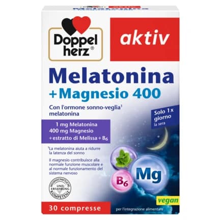 Doppelherz aktiv integratore per favorire il sonno, 30 compresse – Dm