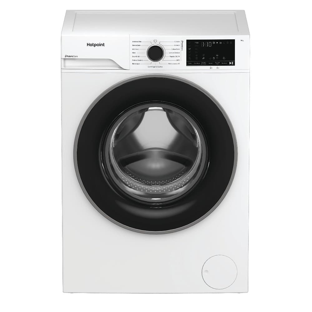 Hotpoint HB 93 CARE IT Lavatrice 9 kg, 1400 giri/min in offerta da Unieuro