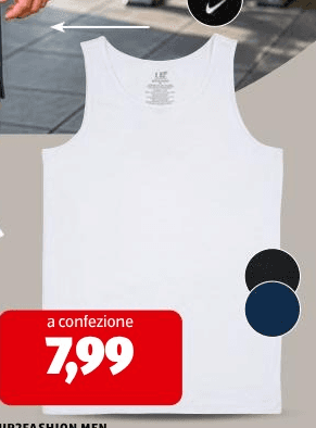 Canotta da uomo, 3 PEZZI Up2Fashion Men – ALDI