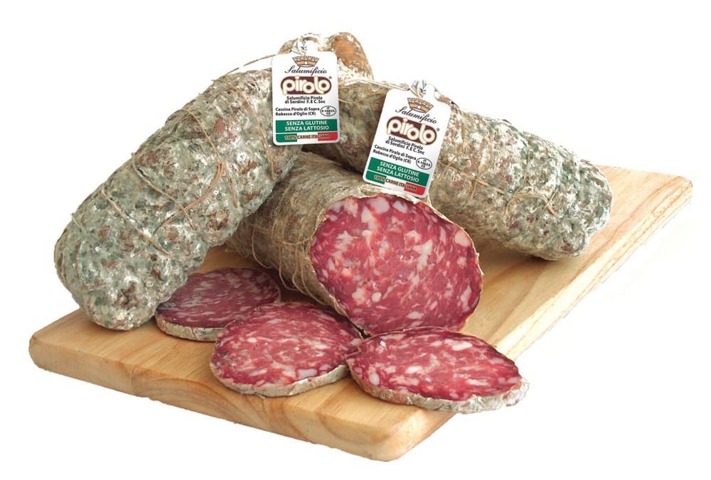 Salame Contadino Pirolo, da 500 g a 800 g, al kg – Bennet