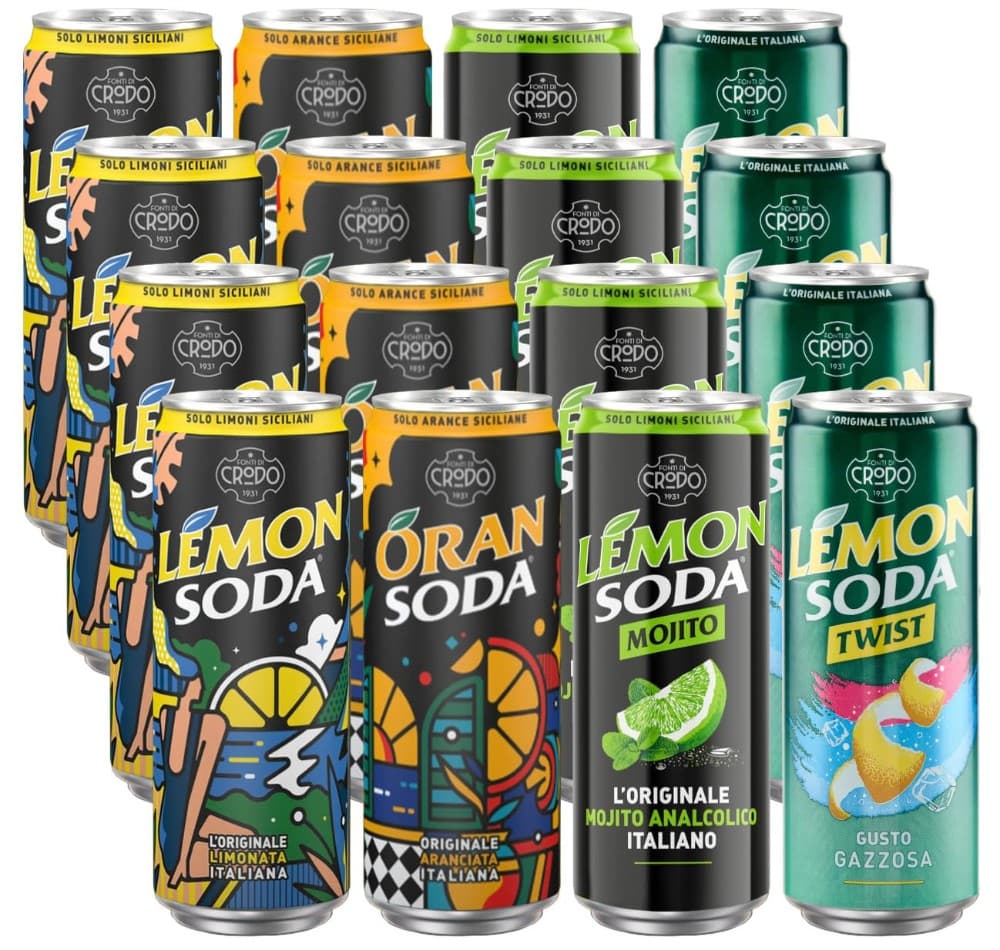 Oransoda, Lemonsoda classica o zero o Lemonsoda Twist, 33 cl x4 – Iper La grande i