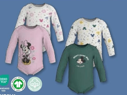 Lupilu body a manica lunga, 2 pezzi – Lidl