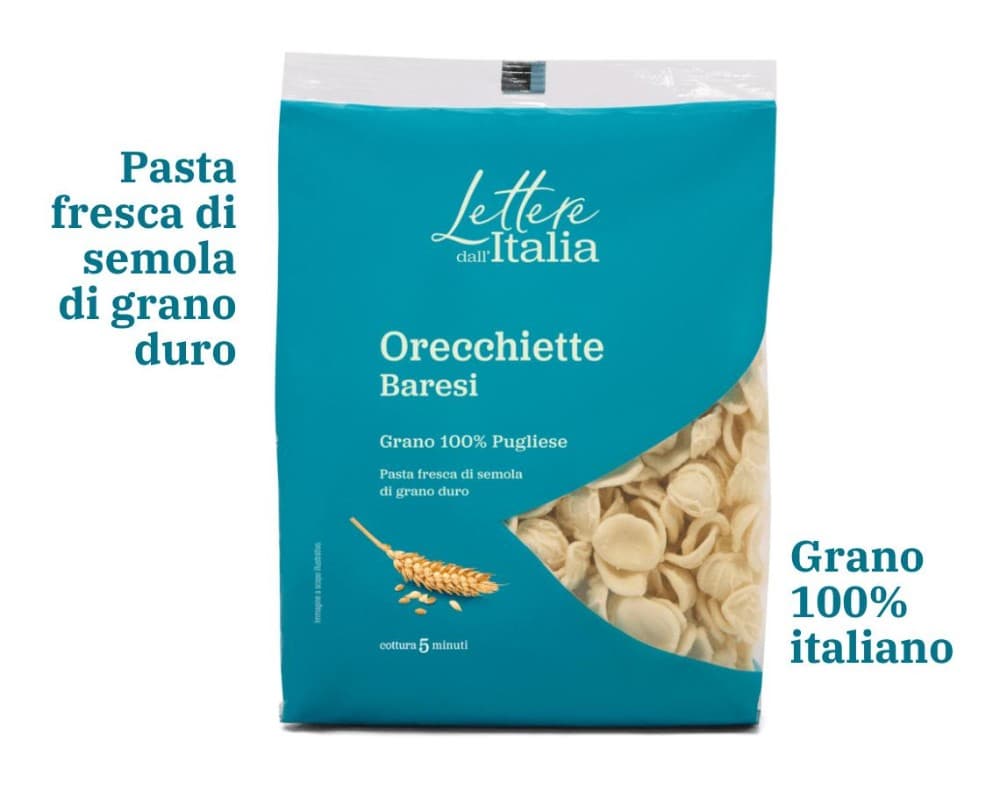 Lettere dall'Italia Orecchiette Baresi/Cavatelli 400 g in offerta da MD