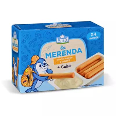 La Merenda Land con formaggio e grissini 4 x 35 g in offerta da Eurospin