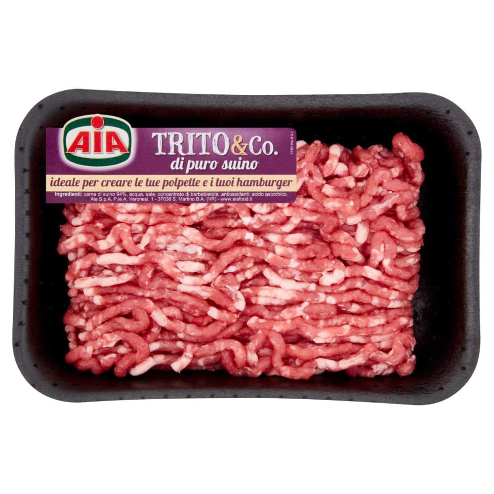 Carne macinata di suino 300 g AIA in offerta da MD