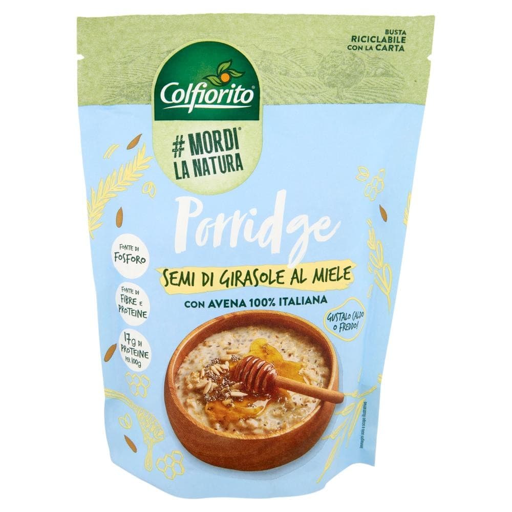 Linea Porridge Colfiorito Porridge Semi di Girasole al Miele, 300 g – Carrefour