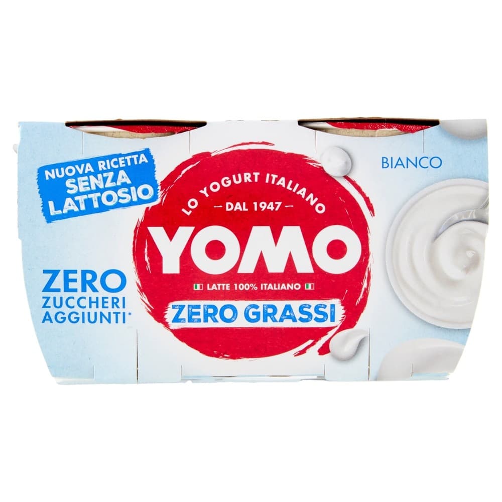 Yogurt intero o zero grassi gusti assortiti 125 g x8 Yomo in offerta da Iper La grande i