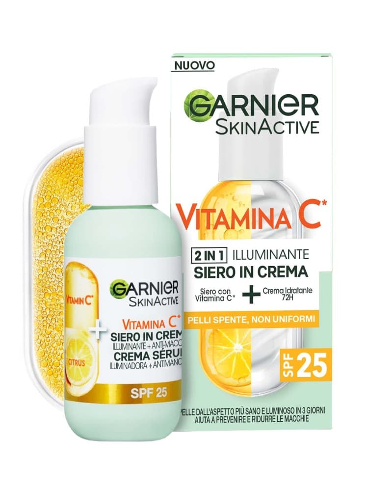 Garnier Vitamin C siero in crema / trattamento liquido luminante – Tigota