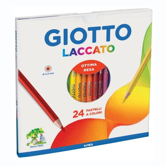 Giotto pastello laccato 24pz in offerta da Maury's