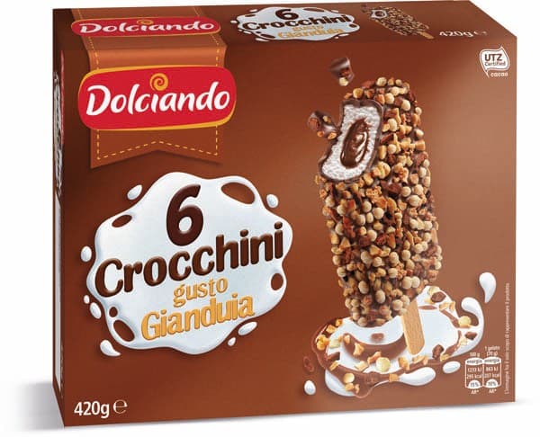 Crocchini amarena/gianduia 6 PZ, 420 g Dolciando in offerta da Eurospin