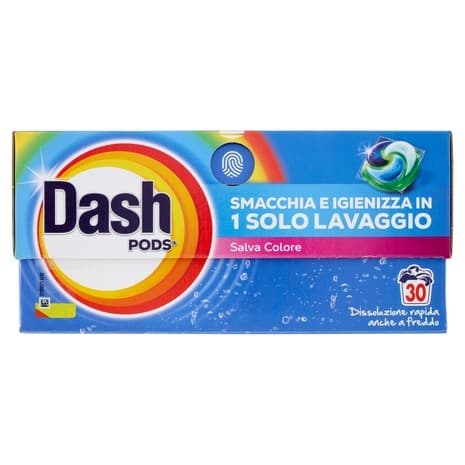 Detersivo in pods per lavatrice Dash Pods, conf. da 30 – Bennet
