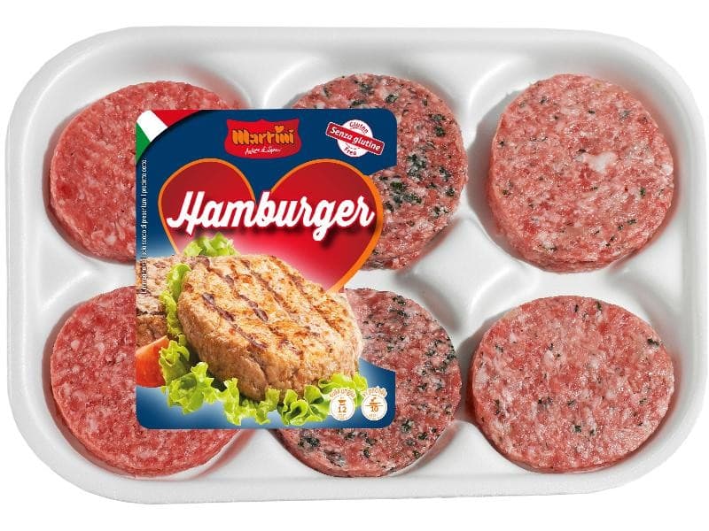 6 Hamburger misti di suino Martini, 600 g – Il Gigante