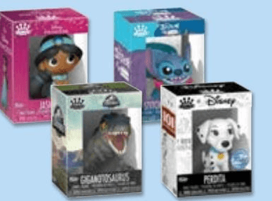 Mini personaggi Stitch, Jurassic Funko in offerta da Lidl