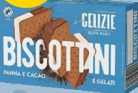 Biscottini panna e cacao Le Gelizie 380 g in offerta da Penny