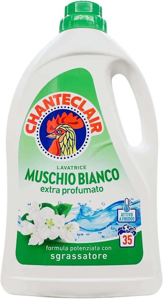 Chanteclair detersivo lavatrice, 35 lavaggi x 3 – Tigota