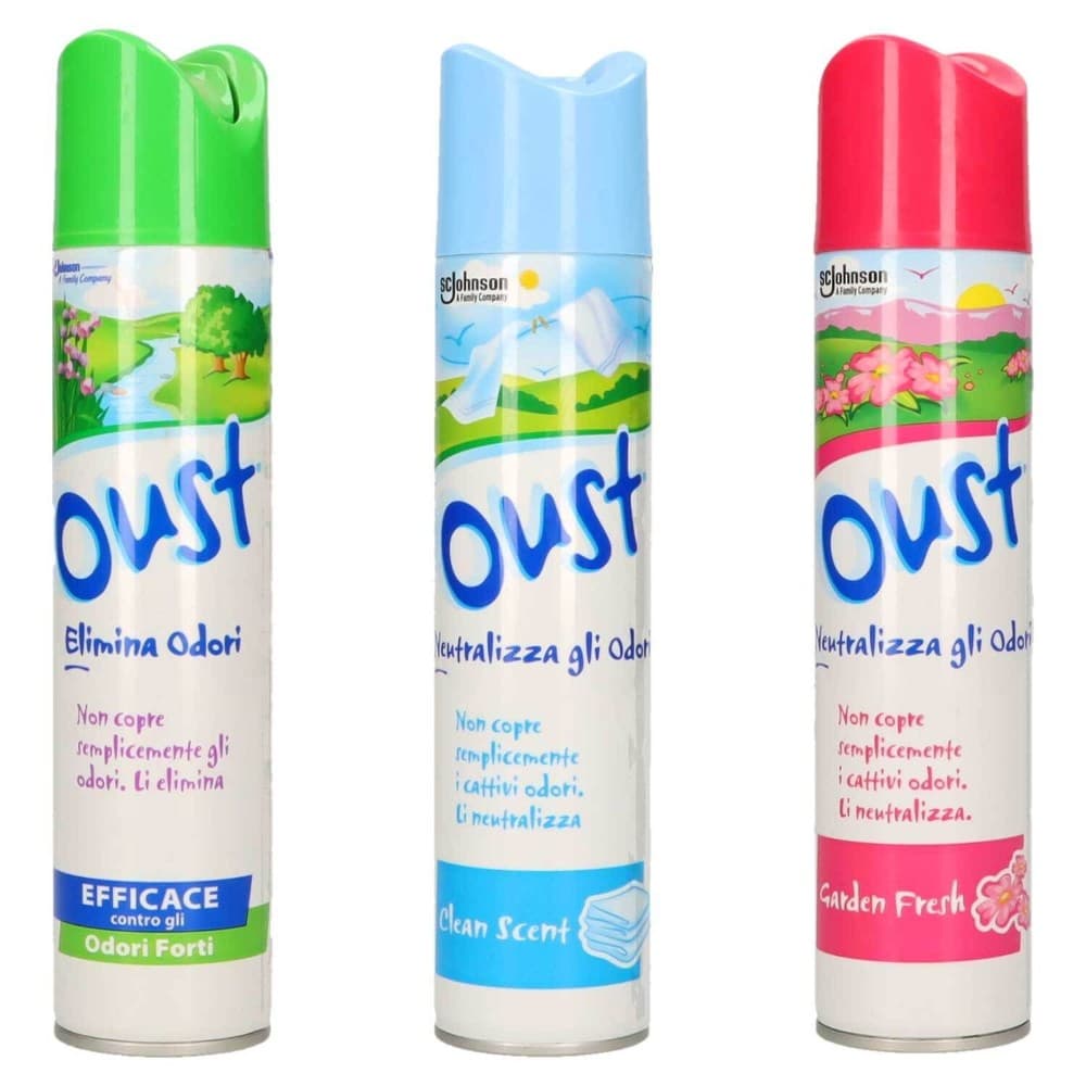 Deodorante elimina odori per ambienti Oust, 300 ml – Panorama