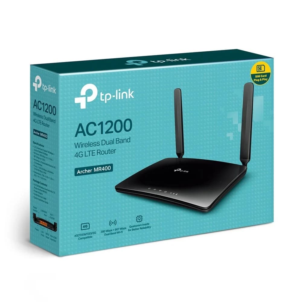 Router 4G MR400 TP-Link in offerta da Euronics
