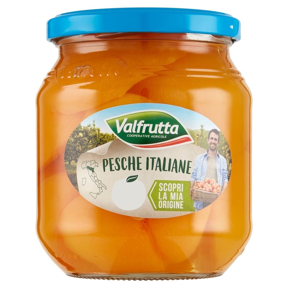 Pesche italiane sciroppate, 380 g VALFRUTTA – Esselunga