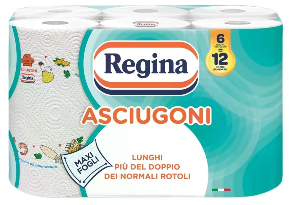 Carta da cucina Asciugoni, 6 rotoli – Iper La grande i