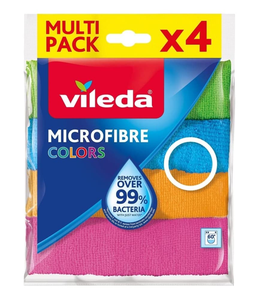 Set 4 panni XL microfibra in offerta da Penny
