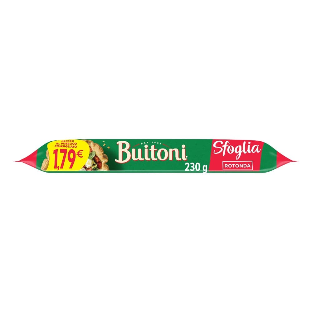 Pasta brisée o sfoglia Buitoni rotonda, 230 g – Il Gigante