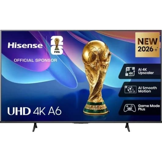 Smart TV 4K LED Hisense 43A6S 43" in offerta da Unieuro